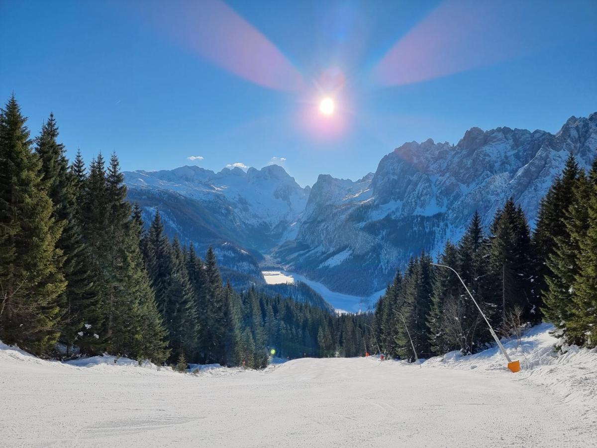 Bergkristall Gosau Buitenkant foto
